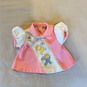 Pink and White Kids Dress
